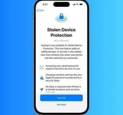 姚安苹果授权维修店分享被盗设备保护功能开启方法 