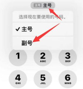 姚安苹果14维修店分享iPhone 14 Pro Max使用副卡打电话的方法 