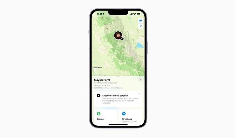 姚安苹果14维修分享iPhone14系列中 FindMy功能通过卫星分享位置方法教程 